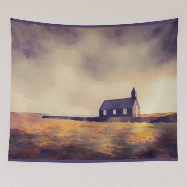 Item preview, Icelandic Church in Pastel designed and sold by Susan Maxwell Schmidt.
