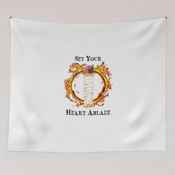 Item preview, Set Your Heart Ablaze - Black Font Classic T-Shirt designed and sold by MarinaValvasori.