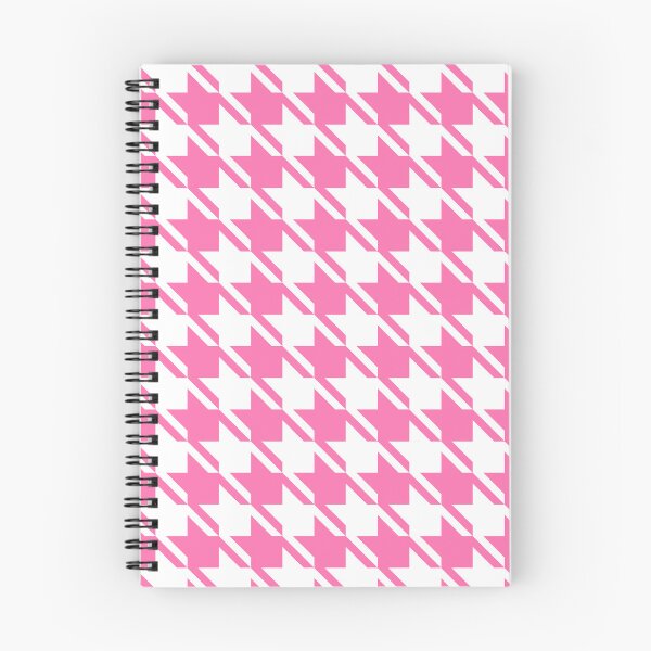 Item preview, Pink and White Houndstooth Pattern designed and sold by TMBTM.