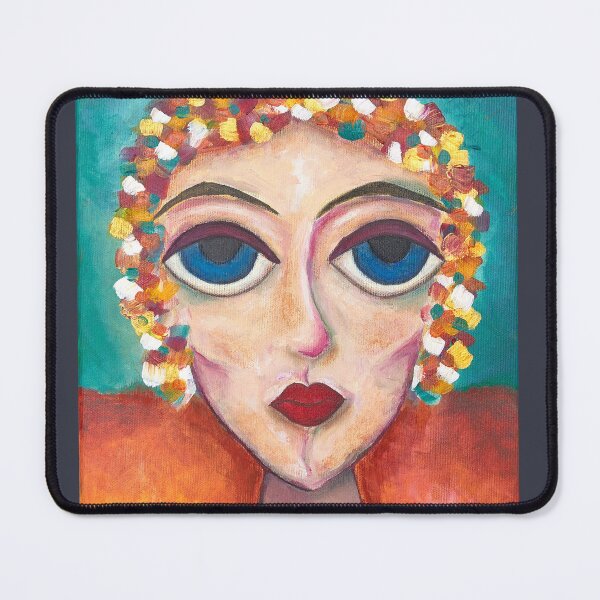 Item preview, Colorful Abstract Female Portrait designed and sold by ZoJovArt.