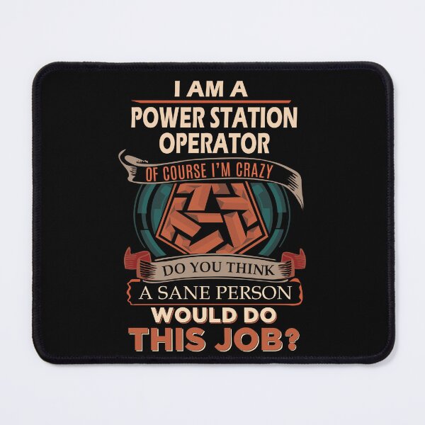 Item preview, Power Station Operator T Shirt - Sane Person Gift Item Tee designed and sold by miraschroe.