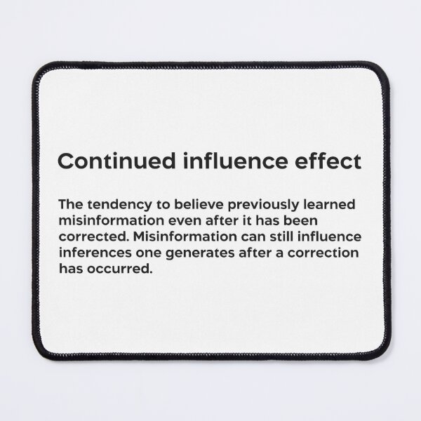 Item preview, Continued influence effect black designed and sold by EdimQuotes.