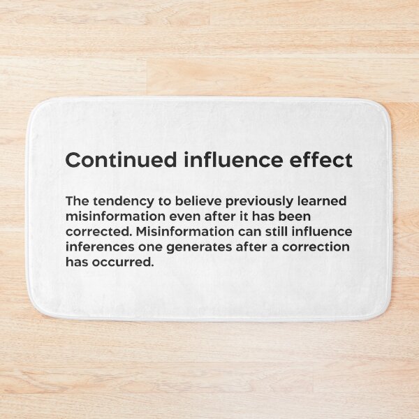 Item preview, Continued influence effect black designed and sold by EdimQuotes.