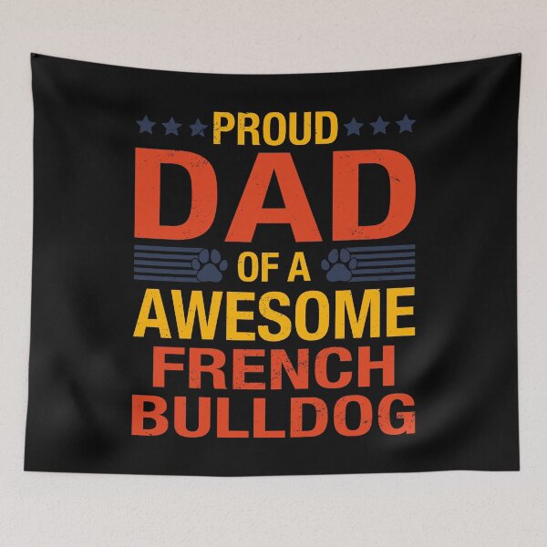 Item preview, Awesome French Bulldog Dad Quote Fathers Day Dog Lover designed and sold by RJ-Art.