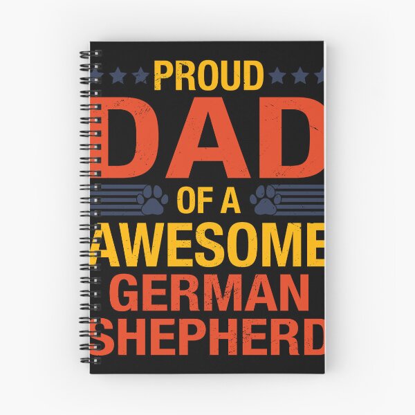 Item preview, Awesome German Shepherd Dad Quote Fathers Day Dog Lover designed and sold by RJ-Art.