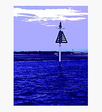 Boat Marker Photographic Print