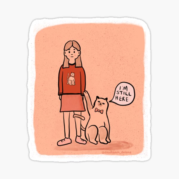 Thinking of you and sending love Sticker