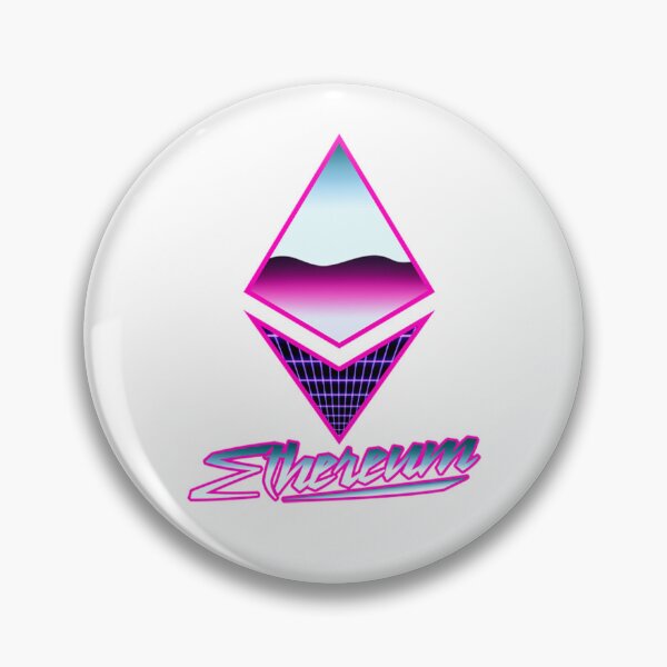 Item preview, ETHEREUM VAPORWAVE DESIGN designed and sold by Crypto Pirates.