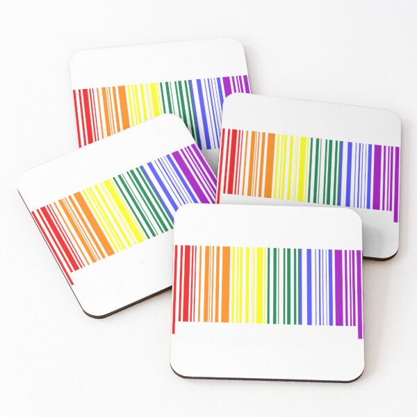 Item preview, LGBT Gay Pride Month 2019 Rainbow Flag Barcode Classic . designed and sold by hawxbsoleyz.