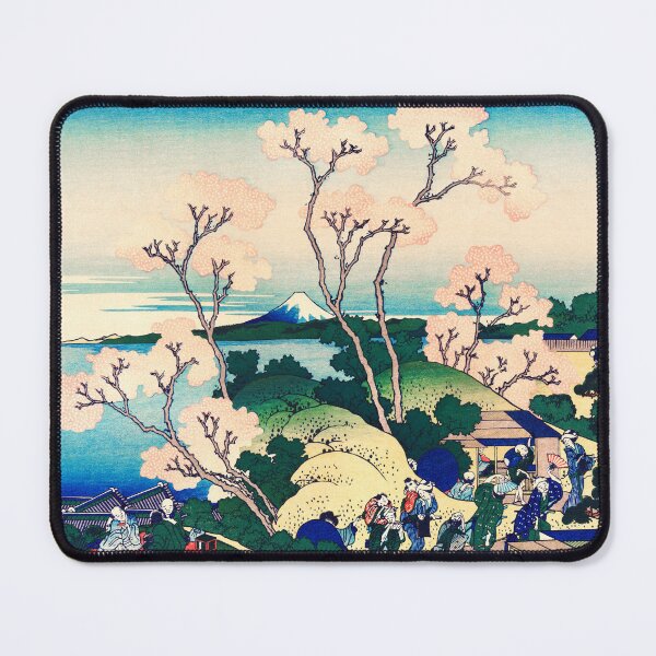 Item preview, COLORFUL GOTEN-YAMA HILL SHINAGAWA ON THE TOKAIDO. KATSUSHIKA HOKUSAI (1760-1849) designed and sold by metaweb.