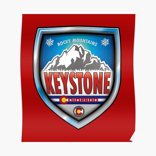 Keystone Colorado Rocky Mountains Poster