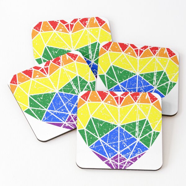 Item preview, Lgbt Gay Pride Rainbow Heart Essential . designed and sold by hawxbsoleyz.