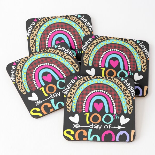 Item preview, 100th Day Of School Teacher Student 100 Days Smarter Rainbow  designed and sold by JUSTINERAMIREZ.