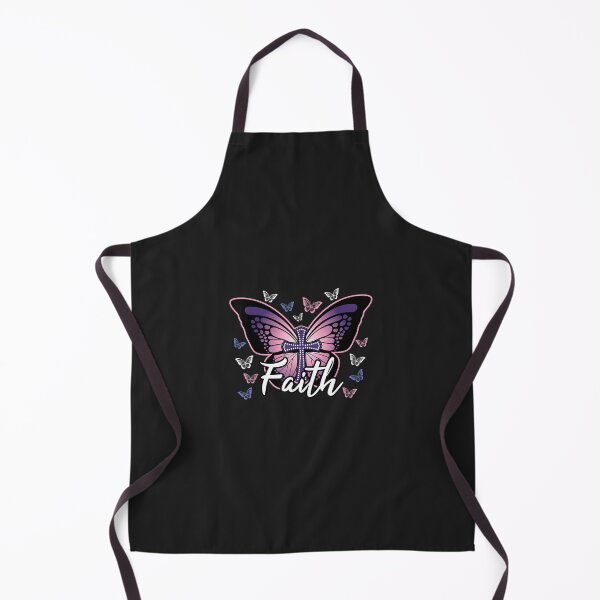 Item preview, Faith Cross Purple Butterflies Jesus Christian Believers TShirt89 designed and sold by virnmjan.