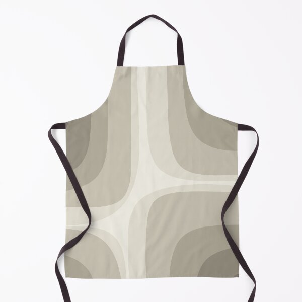 Item preview, Retro Groove Abstract Minimalist Pattern Greige Taupe Cream designed and sold by kierkegaard.