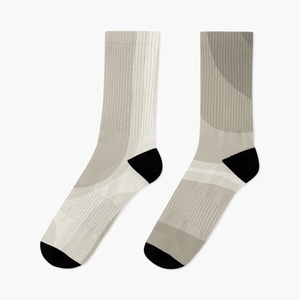 Item preview, Retro Groove Abstract Minimalist Pattern Greige Taupe Cream designed and sold by kierkegaard.