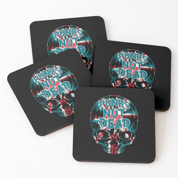 Item preview, Punks Not Dead Punk Rock British Flag Union Jack Vinyl Skull designed and sold by GrandeDuc.