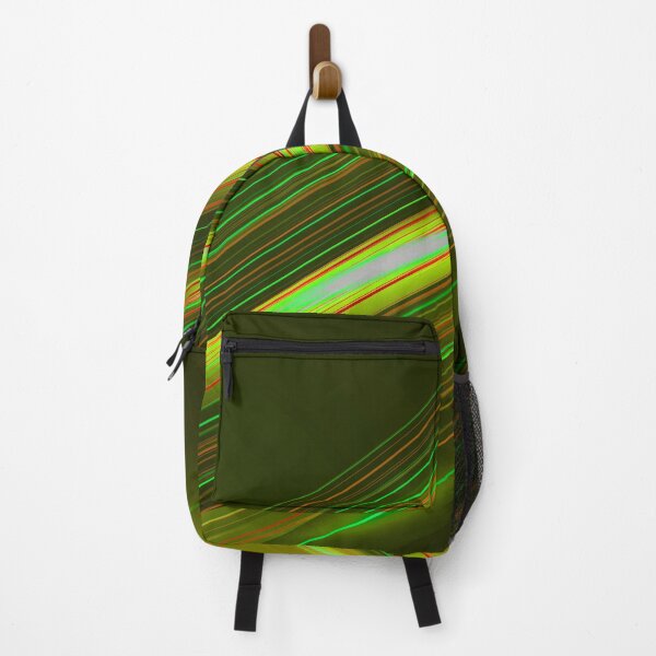 Item preview, Digital Design - Yellow green Abstract Strips designed and sold by Tshirtstory.