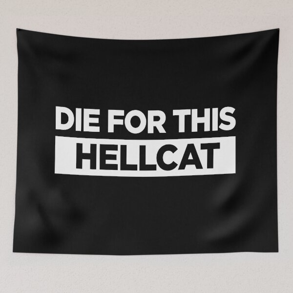 Item preview, Die for this hellcat | shirt v3 designed and sold by Grafik0.