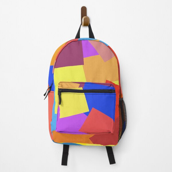 Item preview, colorful geometrical abstract pattern designed and sold by pauloneill-art.