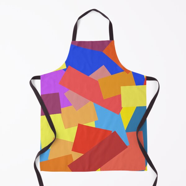 Item preview, colorful geometrical abstract pattern designed and sold by pauloneill-art.
