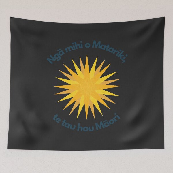 Item preview, Ngā mihi o Matariki, te tau hou Māori! Happy Matariki!  designed and sold by CreateShape.