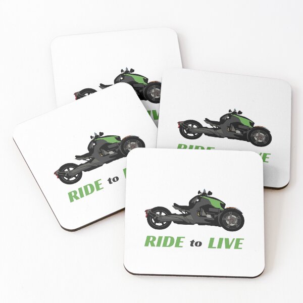 Item preview, Can-Am Ryker green "Ride to Live" designed and sold by WiredDesigns.