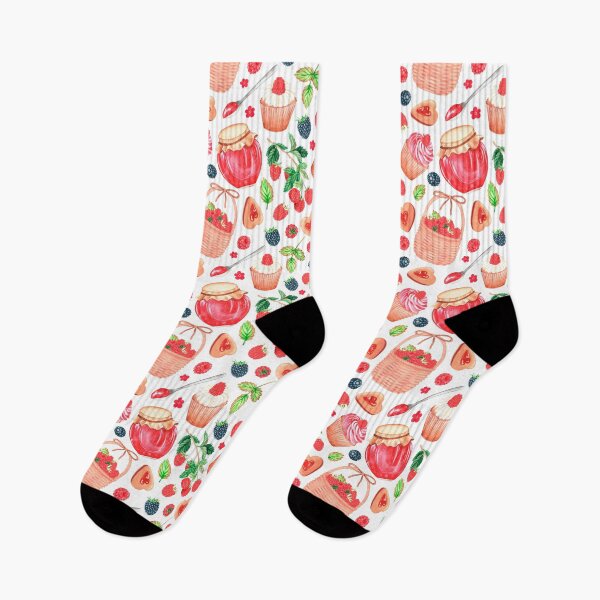 Item preview, Raspberry sweets. Watercolor drawing. designed and sold by Trilisti.