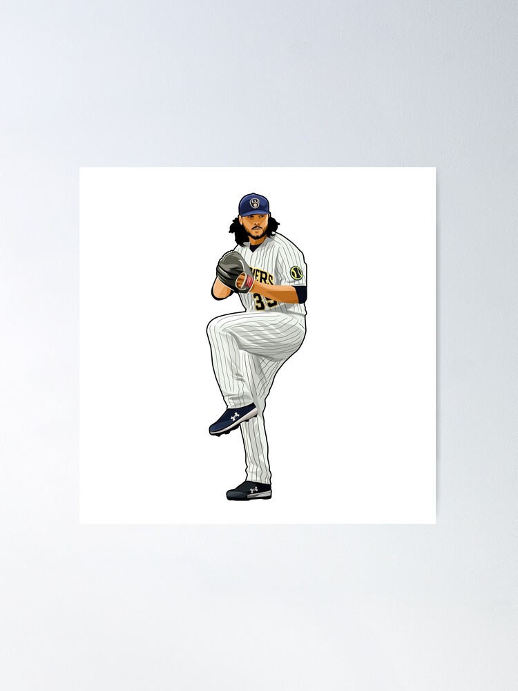 Rowdy Tellez Baseball Paper Poster Brewers 2