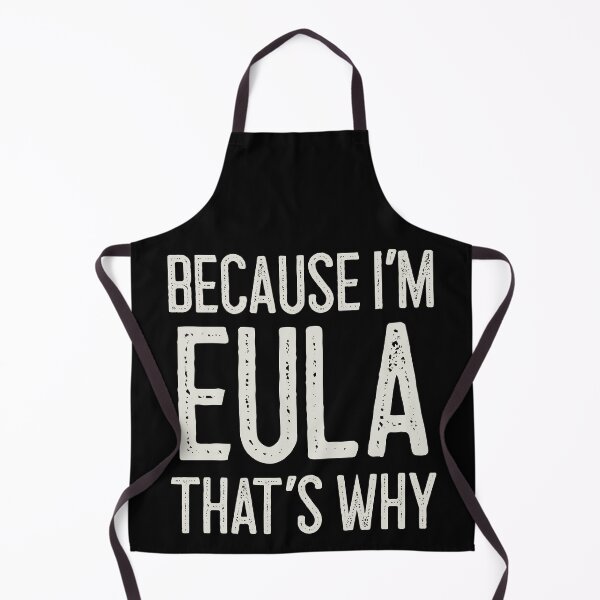 Item preview, Because I’m Eula That’s Why Funny Personalized Name designed and sold by MariosNydras.
