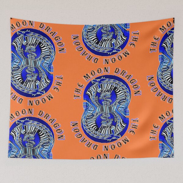Item preview, THE MOON DRAGON - COOL UNIQUE GRAPHIC DESIGN  designed and sold by RJ-LORD.