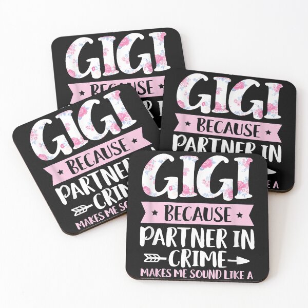 Item preview, They Call Me Gigi Because Partner In Crime Funny Mothers Day T-Shirt designed and sold by balonmemcai.