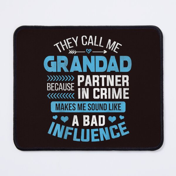 Item preview, They Call Me Grandad Because Partner In Crime Fathers Day T-Shirt designed and sold by balonmemcai.
