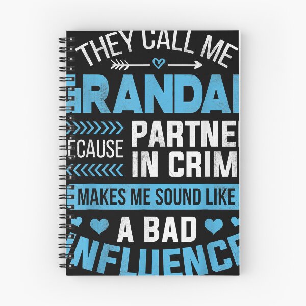 Item preview, They Call Me Grandad Because Partner In Crime Fathers Day T-Shirt designed and sold by balonmemcai.