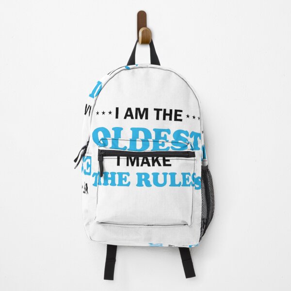 Item preview, I Am The Oldest I Make The Rules Poster designed and sold by BeauWellingto.