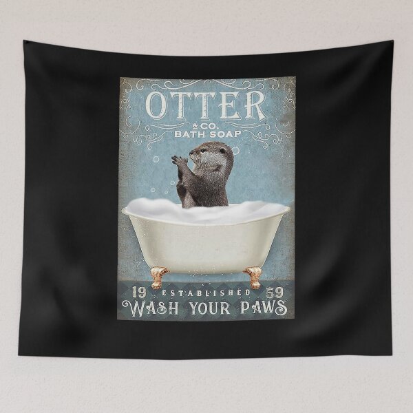 Item preview, Otter & Co. Bath Soap 19 Established 59 Was Your Paws - Otter Bath Soap Was Your Paws designed and sold by HerBertTeee.