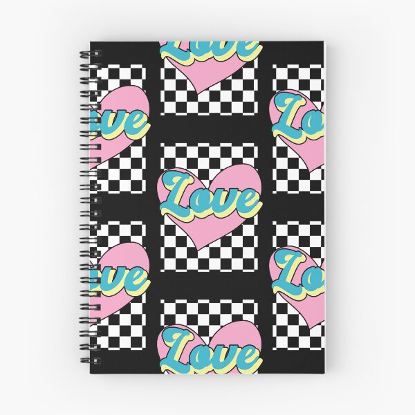 Item preview, Love Retro 90s Checkered Box Pattern Heart designed and sold by Annisa Yuwanda.