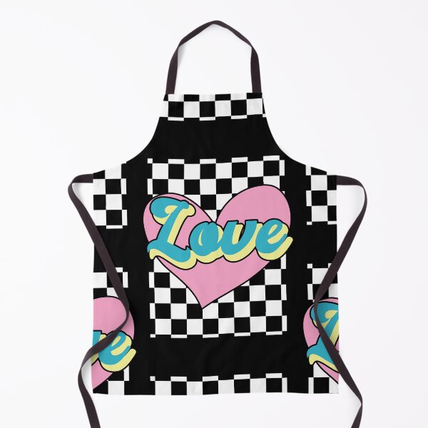 Item preview, Love Retro 90s Checkered Box Pattern Heart designed and sold by Annisa Yuwanda.