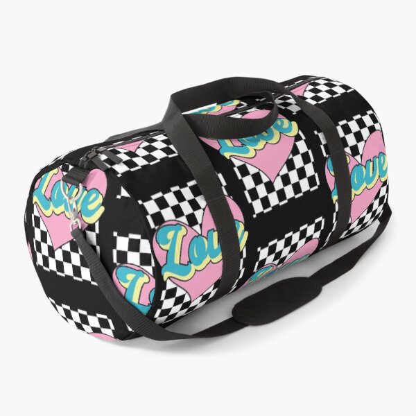 Artikelvorschau, Love Retro 90s Checkered Box Pattern Heart entworfen und verkauft von Annisa Yuwanda.