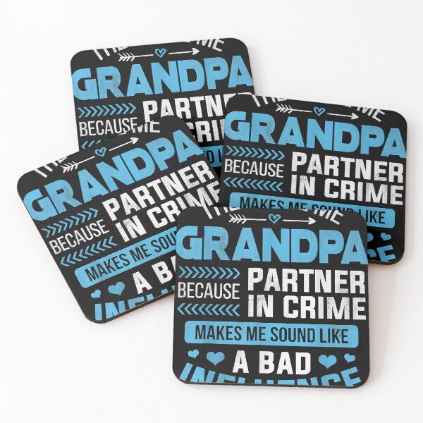 Item preview, They Call Me Grandpa Because Partner In Crime Fathers Day T-Shirt designed and sold by balonmemcai.