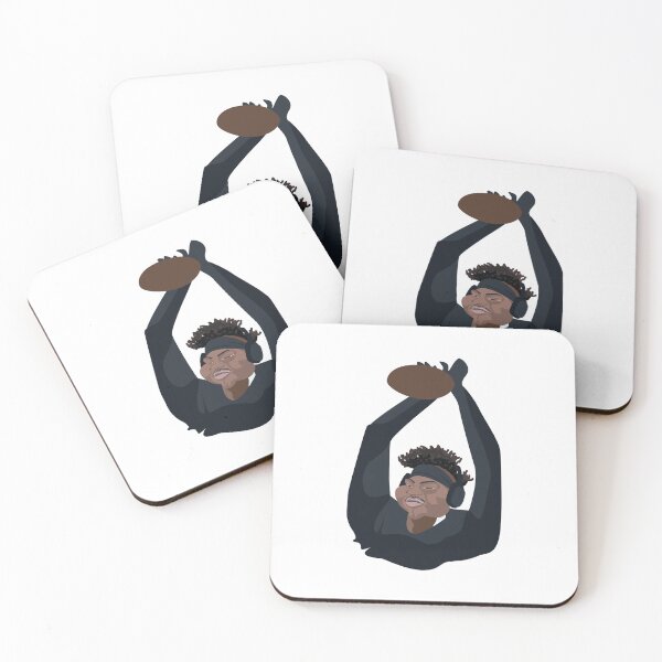 Item preview, Dwayne Haskins Caricature Drawing sticker designed and sold by Raju-Creative.