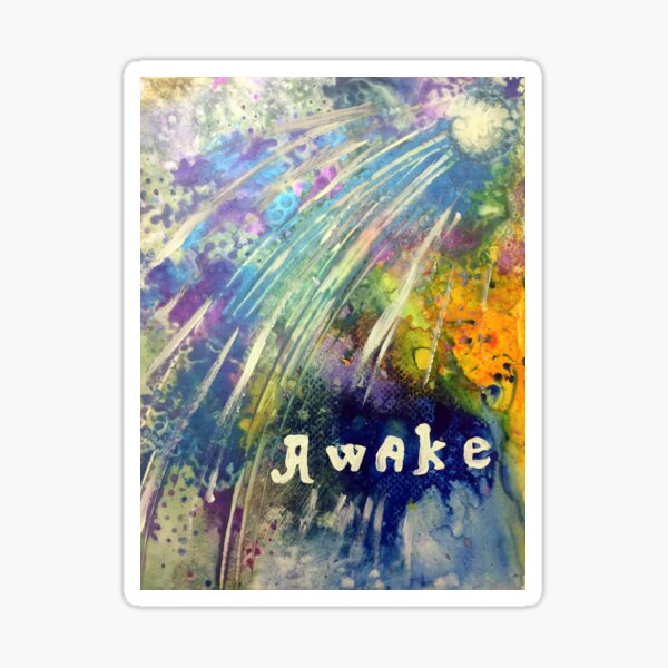 Awake Sticker