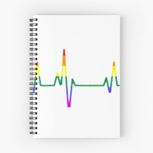 Item preview, LGBT heartbeat , LGBT rainbow heartbeat gay and lesbian pride Classic . designed and sold by hawxbsoleyz.