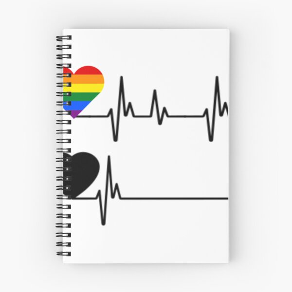 Item preview, LGBT heartbeat , LGBT rainbow heartbeat gay and lesbian pride Tri-blend . designed and sold by hawxbsoleyz.