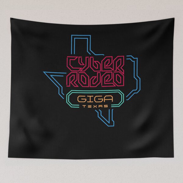 Aperçu de l'œuvre Fan de Tesla Cyber Rodeo Giga Texas Classique créée et vendue par NoudHussain.