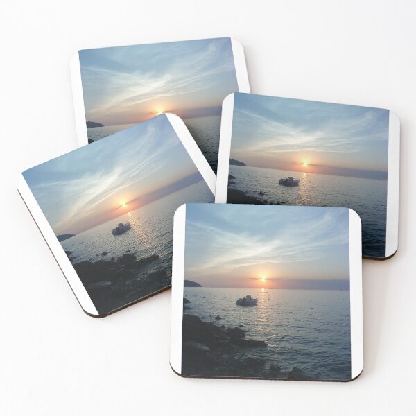 Item preview, sunset over the sea designed and sold by barbich.
