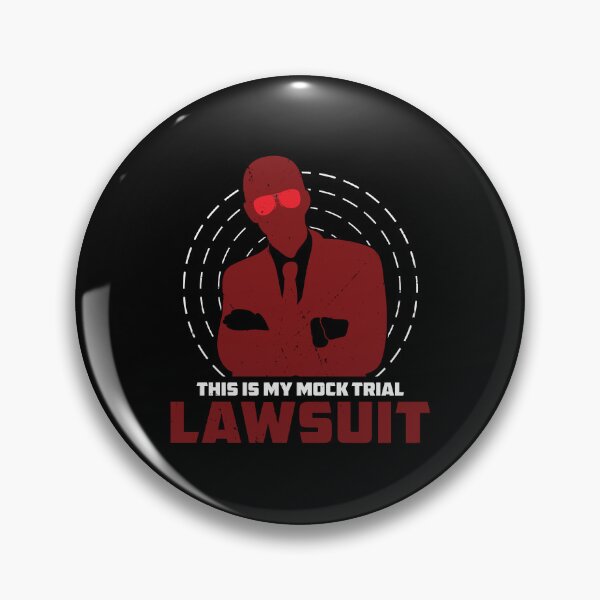 Item preview, Funny Mock Trial Lawsuit Humor For Law Student Future Lawyer designed and sold by StrongShirts.