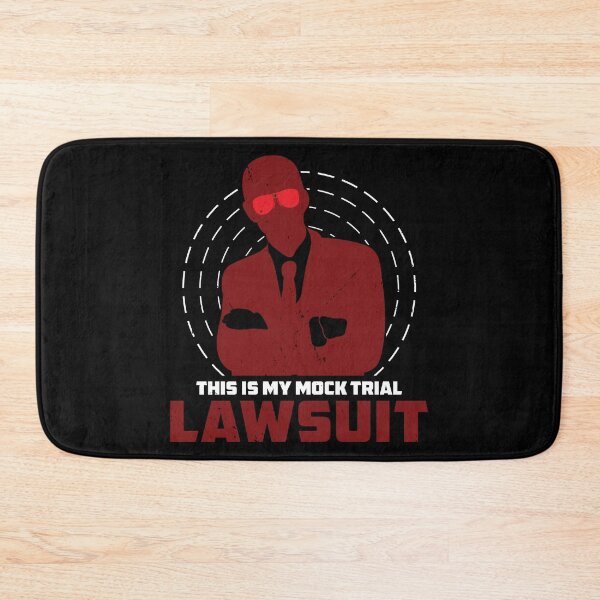 Item preview, Funny Mock Trial Lawsuit Humor For Law Student Future Lawyer designed and sold by StrongShirts.