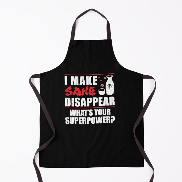 Item preview, Japanese Sake I Make Sake Disappear Funny designed and sold by StrongShirts.