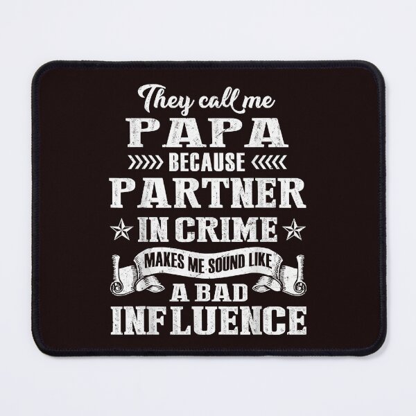 Item preview, They Call Me Grumpa Because Partner In Crime Fathers Day T-Shirt designed and sold by balonmemcai.